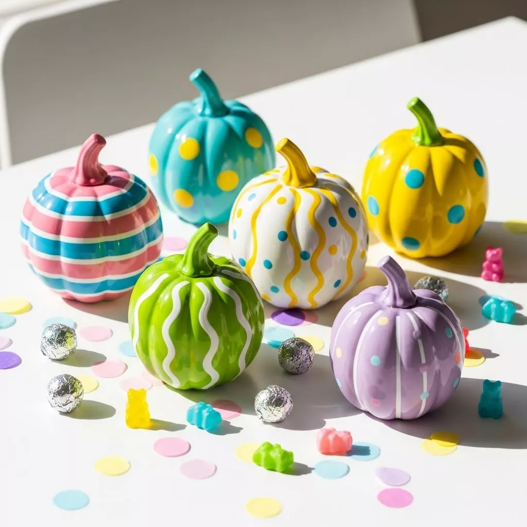 Candy Pop Pumpkins painting ideas